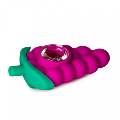 LIT™ SILICONE 4" Grapes Hand Pipe