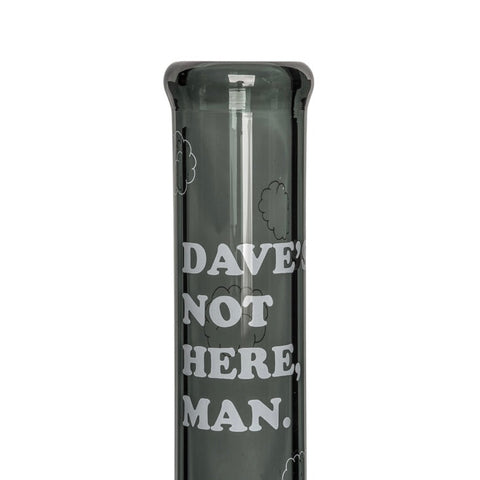 CHEECH & CHONG® GLASS  15” Dave's Not Here, Man Beaker Base Water Pipe - Tha Bong Shop 