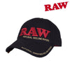 RAW BLACK POKER HAT- NOW WITH STASH POCKET- SOLD INDIVIDUALLY - Tha Bong Shop 