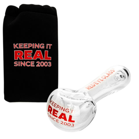 RED EYE GLASS® 4.5" Modern Since 2003 Spoon Hand Pipe - Tha Bong Shop 