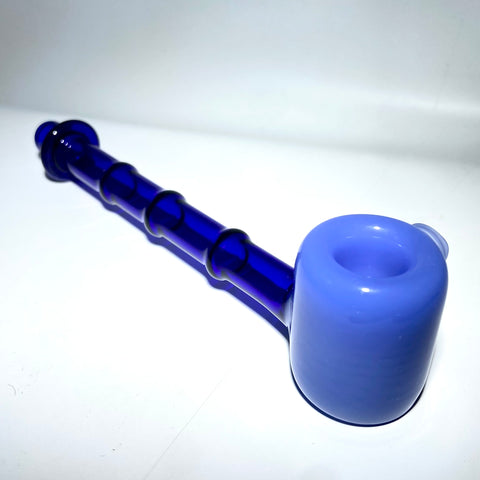 Thatcher Glass Blue And Purple Classy Hammer Pipe -Tha Bong Shop 