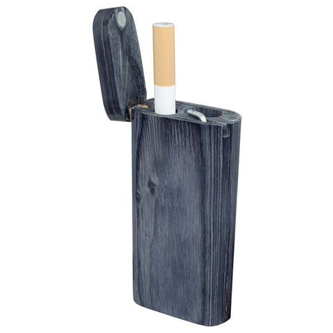 Blackwood Dugout With Magnetic Flip Top And Poker - Tha Bong Shop