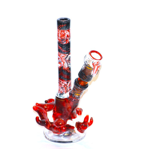 Gnosy Mini Milker Red and White Coral - Tha Bong Shop