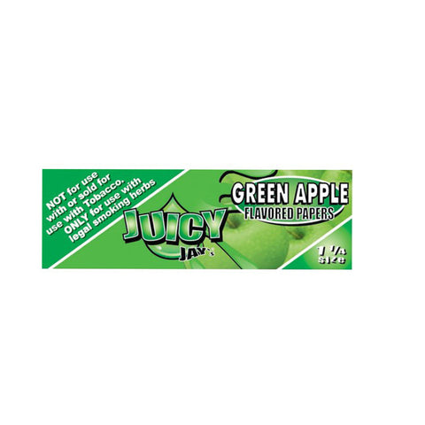 Juicy Jay's 1 1/4 Green Apple - Tha Bong Shop
