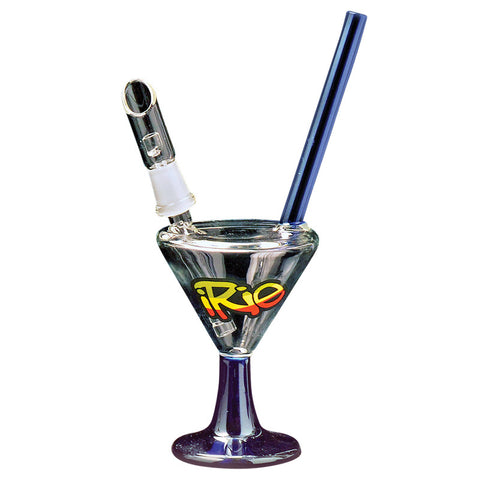 IRie 7 Inch Tall Oil Can Concentrate Bubbler With Direct Inject 4 Cut Diffuser - Tha Bong Shop