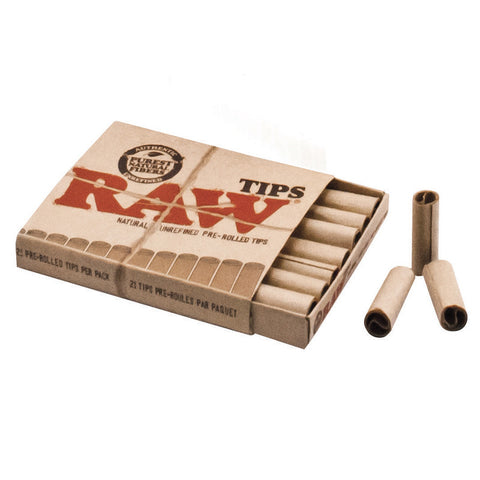 RAW Tips Pre Rolled - Tha Bong Shop