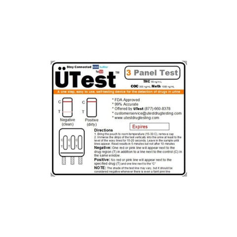 UTest 3 Panel Test - Tha Bong Shop