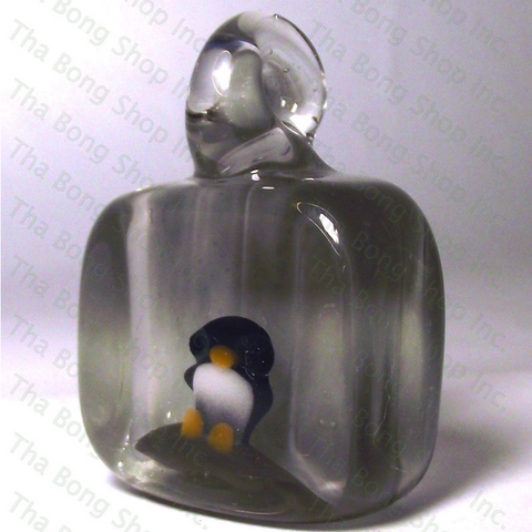 Grey Iceberg Penguin Tile Pendant - Tha Bong Shop