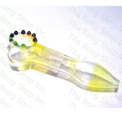 Fumed Pipe With Dots - Tha Bong Shop 