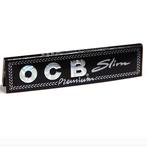 OCB Premium Black Flax Kingsize Rolling Papers - Tha Bong Shop 