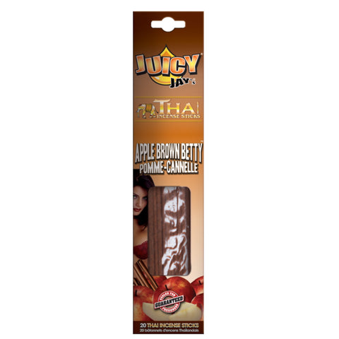 Juicy Jays Apple Brown Betty Premium Thai Incense Sticks - Tha Bong Shop 