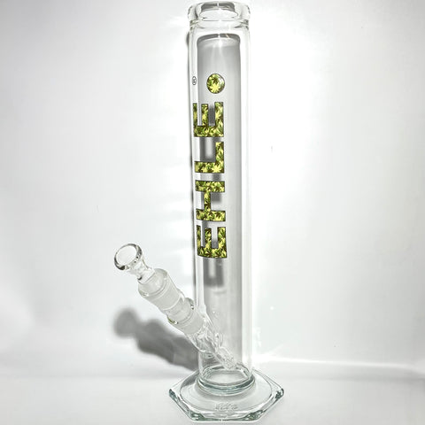 EHLE Glass 500ml Leaf Edition 14” Straight Tube - Tha Bong Shop 