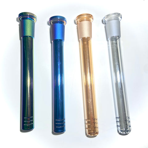 Iridescent 14-18mm 4.5 “ Flushmount Diffused Downstems - Tha Bong Shop 
