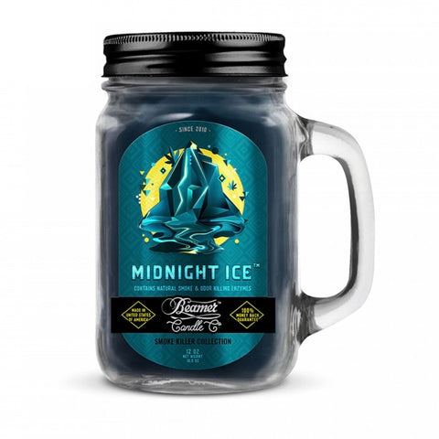 BEAMER™ CANDLE CO. 12oz Midnight Ice Candle - Tha Bong Shop 