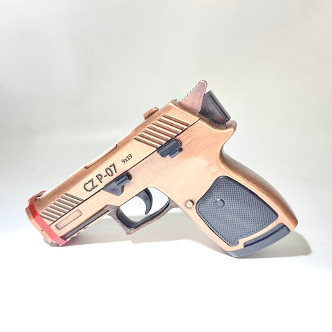 Triple Flame Handgun Pistol Copper Jet Torch Lighter - Tha Bong Shop 