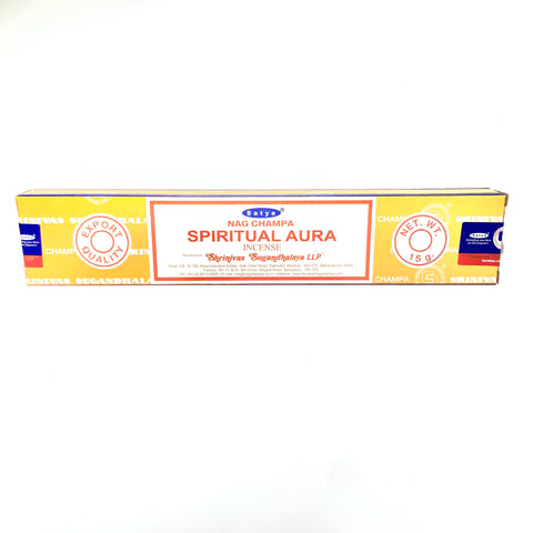Satya Spiritual Aura  Incense Stick  15g - Tha Bong Shop 
