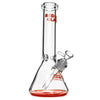 RED EYE GLASS® 12" 7mm Thick Modern Since 2003 Beaker Base Water Pipe - Tha Bong Shop 
