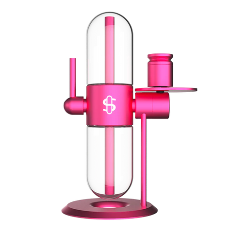 STÜNDENGLASS Pink  Gravity Infuser - Tha Bong Shop 