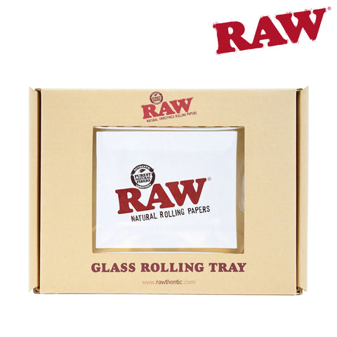 RAW CLEAR GLASS MINI TRAY - Tha Bong Shop 