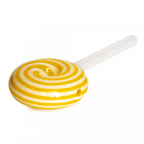 RED EYE GLASS® 6" Pinwheel Lollipop Hand Pipe - Tha Bong Shop 