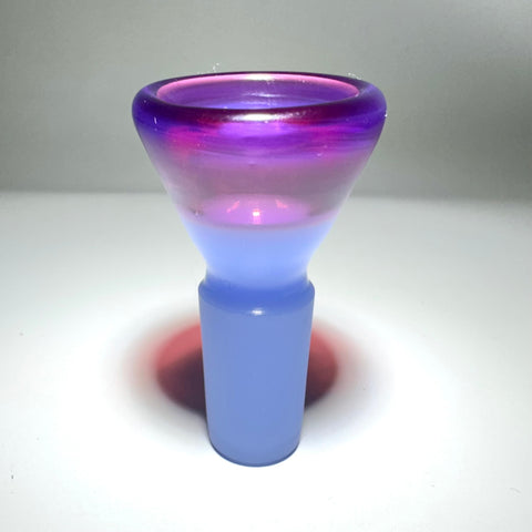 Uplifted Glass 14mm Twin Purple Bowl - Tha Bong Shop 