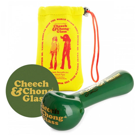 CHEECH & CHONG® GLASS 4.5" #VanLife Hand Pipe - Tha Bong Shop 