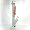 EHLE Glass X Tha Bong Shop  18mm Red Label 5mm 15” Straight Tube - Tha Bong Shop 