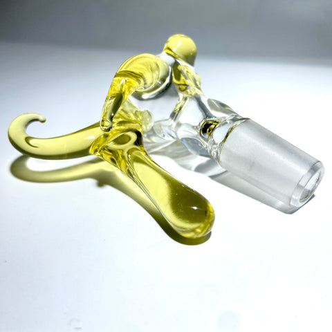 Gibsons Glassworks 14mm CFL Reactive Horned Bowl - Tha Bong Shop 