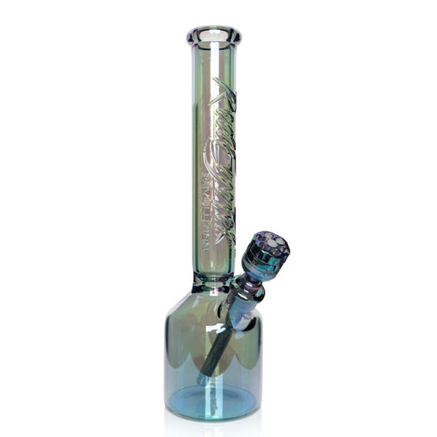 RED EYE TEK®
17" 7mm Thick Metallic Terminator Finish Revolution Canteen Base Water Pipe - Tha Bong Shop 