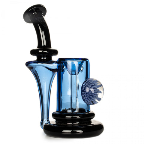 RED EYE GLASS® 6" Thorp Sherlock Recycler Bubbler - Tha Bong Shop 