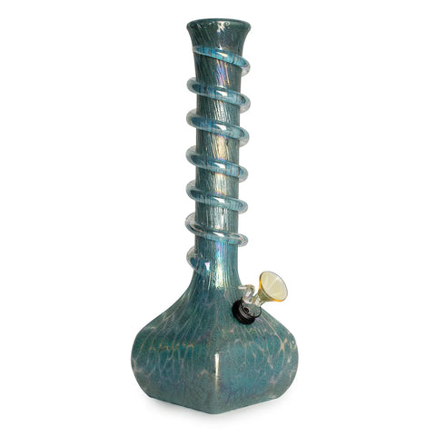 RETRO GLASS®

13" Platinum Metallic Xanthi Water Pipe - Tha Bong Shop 