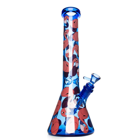 RED EYE GLASS®
15" Flamingo Floaty Beaker Base Water Pipe - Tha Bong Shop 