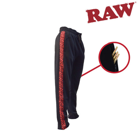 RAW SWEATPANTS – RED - Tha Bong Shop 