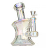 RED EYE TEK® 8" Metallic Terminator Finish Andromeda Bubbler - Tha Bong Shop 