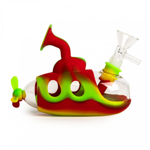 LIT™ SILICONE 5" Submarine Bubbler - Tha Bong Shop 