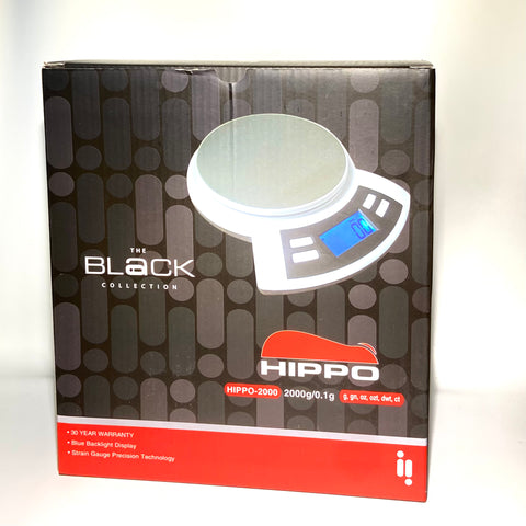 Infiniti HIPPO -2000 The Black Collection Digital Scale 2000g x 0.1g    - Tha Bing Shop 