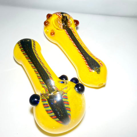 Yellow Dichro Strip Soiin  Pioe