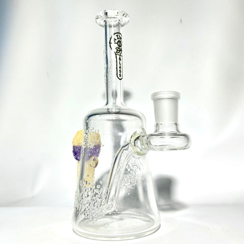 Niko BH Glass 14mm Bangerhanger Purple Orange  Sourkey Mini Tube - Tha Bong  Shop 