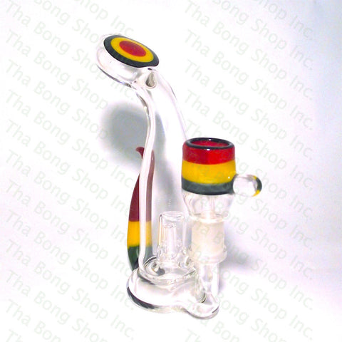 Tank Glass Rasta Dome Perc - Tha Bong Shop