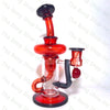 Phatt Ass Glass Red & Black Innerklien Recycler - Tha Bong Shop 