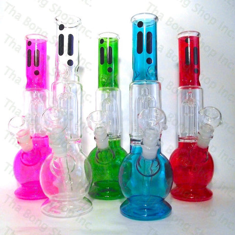 Infiniti Coloured Single Tree Perc Icepinch Bong - Tha Bong Shop 