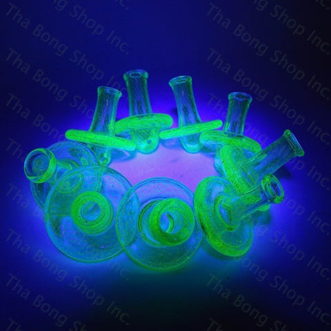 IL Glass UV Reactive  Directional Airflow Carb Cap - Tha Bong Shop 