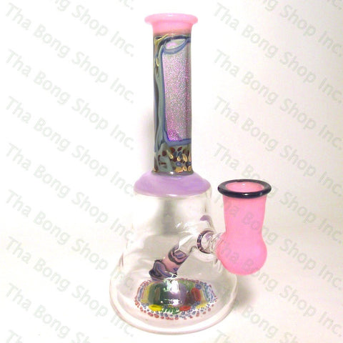 Gnosy Glass 14mm #Gfitting Bangerhanger Zebrafish Diffy Dichroic Mini Milker - Tha Bong Shop 
