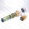 Gnosy Glass UV Accent Chipstack Base Thumbprint Bangerhanger #Gfitting Mini Milker - Tha Bong Shop 