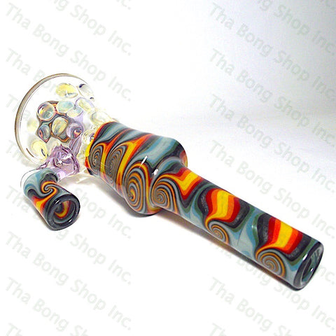 Gnosy Glass Linework With Fumed Can Bangerhanger #Gfitting Mini Milker - Tha Bong Shop 