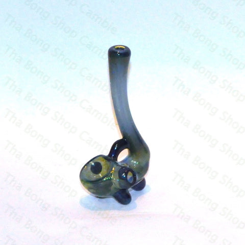 Gibson Glassworks Green and Blue Giblock - Tha Bong Shop