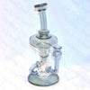 Phatt Ass Glass Transparent Blue Innerklien Recycler - Tha Bong Shop