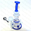 Full Zirkl Glass Blue Cheese and Robins Egg Torus Rig - Tha Bong Shop