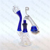 Tank Glass Blue Swingarm Rig - Tha Bong Shop