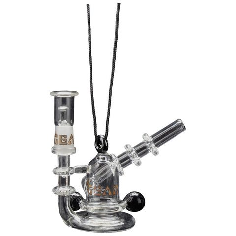 GEAR 3.5 Inch Tall Ms Marble Concentrate Bubbler - Tha Bong Shop